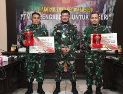 Kodim Pekalongan Juara I Lomba Karya Jurnalistik TMMD Reguler 107 Tahun 2020