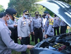 Polres Batang Gelar Apel Pemeriksaan Ranmor Dinas