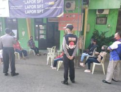 Polsek Limpung Sosialisasikan New Normal Di Pelayanan Samsat Paten Online Kec Limpung