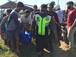 Diduga Terpeleset, Seorang Pria Paruh Baya Ditemukan Meninggal Di Tambak Ikan Miliknya