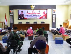 Sambut HUT Bhayangkara Ke 74,Polres Pekalongan Kota Gelar Donor Darah