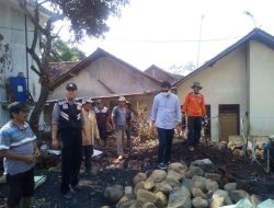 Wabup Batang Kembali Turun Lapangan Cek Korban Kebakaran di Kecamatan Limpung