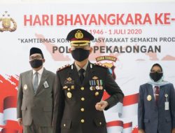 Peringati Secara Sederhana, Upacara Hari Bhayangkara Ke 74 Digelar Secara Virtual