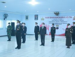 Polres Batang Gelar Upacara Peringatan Hari Bhayangkara Ke 74 Secara Virtual