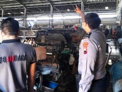 Korsleting Listrik, Nyaris Hanguskan Pabrik Tekstil Di Kelurahan Bener Wiradesa