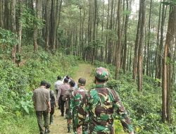 Sinergitas Polri-TNI Bersama Perhutani Laksanakan Cegah Karhutla