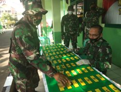 Anggota Laksanakan Tes Urine Cegah Penyalahgunaan Narkoba