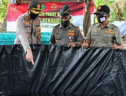 Dukung Ketahanan Pangan,Polres Pekalongan Beri Bantuan 25.000 Bibit Lele