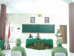 Pamitan Ibu Ketua Persit Lama Ny Melyna Siahaan Napitupulu Dan Perkenalan Ibu Ketua Baru Ny Zahra A.P