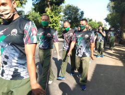 Jaga Kebugaran Tubuh, Prajurit Kodim Batang Jalan Santai Bersama