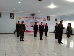 Upacara Peringatan Hari Bhayangkara Ke 74 Polres Batang Di Gelar Secara Virtual