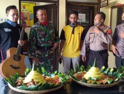 Danramil Dan Camat Datangi Polsek, Beri Ucapan Selamat HUT Polri Ke 74