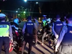 Antisipasi Balap Liar,Sat Lantas Polres Pekalongan Tingkatkan Giat Patroli Malam