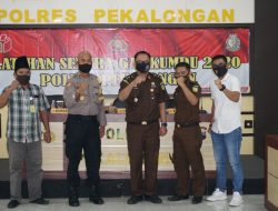 Perkuat Sinergitas,Polres Pekalongan Gelar Latihan Sentra Gakkumdu 2020