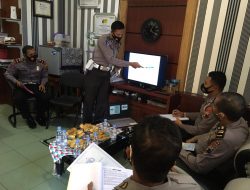 Satlantas Polres Pekalongan Gelar Laka Lantas Di Jalan Tol Km 333+600 Yang Menewaskan 2 Orang