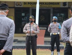 Pilkada Di Tengah Pandemi Covid -19, Kapolres Pekalongan Ingatkan Jajarannya Tetap Menjaga Protokol Kesehatan