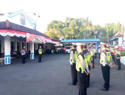 Anggota Sat Lantas Polres Pekalongan Kota Yang Tidak Disiplin Protokol Kesehatan Dikenai Sanksi