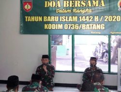 Momentum Bulan Muharram, Dandim 0736/Batang Ajak Prajurit Berbuat Kebaikan