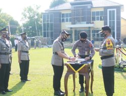 Kapolres Batang Pimpin Sertijab Kasatbinmas Dan 6 Kapolsek Baru