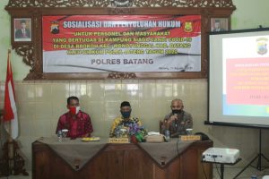 Kampung Siaga Candi, Media Pendisplinan Protokol Kesehatan