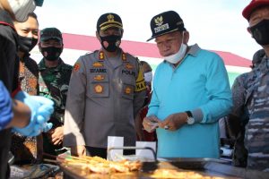 Sosialisasi Inpres No 06 Th 2020, Polres Pekalongan Kota Canangkan Wisata Kampung Siaga Dan Kuliner Candi Tahun 2020 Di Tempat Wisata