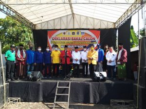 Jelang Daftar Ke KPU Pemalang,Agus-Eko Deklarasi Bersama Team Kemenangan