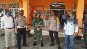 Kapolres Pekalongan Kota Bersama Dandim 0710 Pimpin Pengamanan Pendaftaran Calon Walikota Dan Wakil Walikota Pilkada Kota Pekalongan Thn 2020