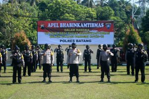 Polres Batang Intensifkan Peran Bhabinkamtibmas Minimalisir Penularan Covid-19