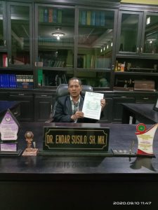Advokat Endar Susilo Gugat PT SFI Ke Pengadilan Negeri Pati