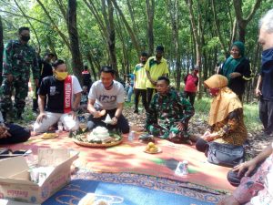Pra TMMD Di Mulai, Kodim 0736/Batang Bersama Warga Adakan Syukuran