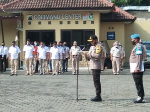 Pimpin Apel Pagi, Kapolres Pekalongan Kota Deklarasi Anggota Polri Harus Netral Dalam Pemilukada Thn 2020