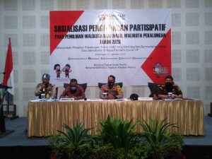 Giat, Polres Pekalongan Kota Sosialisasi Pengawasan Partisipasi Pada Pilkada Tahun 2020