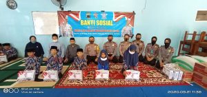 Dalam Rangka HUT Lalu Lintas Ke 65, Sat Lantas Polres Pekalongan Kota Gelar Baksos Di Yayasan Yatim Piatu