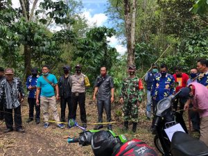 Kades Suro Ilir Kecamatan Ujan Mas Lakukan PPHP Pekerjaan Ta 2020