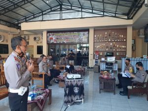 Tim Biro Reno Polda Jateng Melakukan Pengecekan Pelayanan Publik Polres Pekalongan Kota