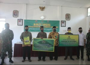 Kodim Batang Bersama Kemenag Kab Batang Gelar Baksos
