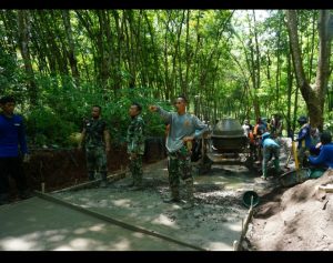 Masyarakat Antusias Dukung Pelaksanaan TMMD