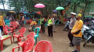 Gelar Operasi Yustisi, Polsek Dan koramil Tulis Disiplinkan Warga Yang Tak Gunakan Masker