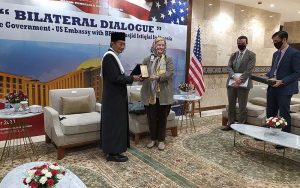 Delegasi Utusan Pemerintah Amerika Kunjungi Masjid Istiqlal