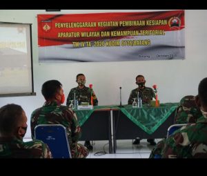 Giat Kodim Batang Pembinaan Kesiapan Aparat Kewilayahan Dan Kemampuan Teritorial