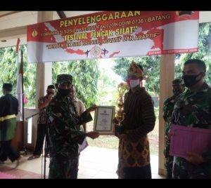 Giat Kodim Batang Gelar Komsos Adakan Festival Pencak Silat
