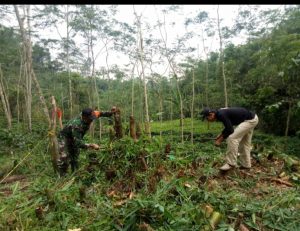 Karya Bakti Mandiri Wisata Religi Mulai Buka Jalan