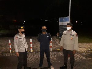 Blue Light Patroli Polsek Pekalongan Utara Sambangi SPBU Dan Perbankan ,Antisipasi Kriminalitas