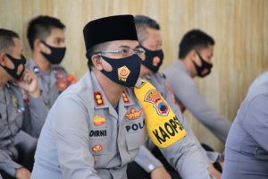 Polres Pekalongan Ikuti Binrohtal Secara Virtual