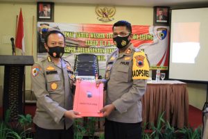 Kapolres Pekalongan Hadiri Taklimat Akhir Wasrik Itwasda Polda Jateng Tahap II