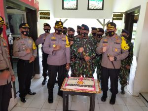 Kapolres Pekalongan Kota Kunjungi Mako Brimob Batalyon B Berikan Ucapan Selama HUT Brimob Ke 75
