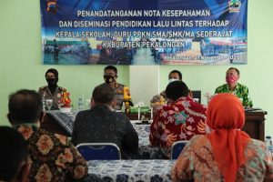 Polres Pekalongan Gelar Kerjasama Dengan Disdik, Tekan Angka Kecelakaan Dikalangan Pelajar