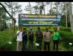 Giat Karya Bakti Mandiri Kodim Batang,Bangun Jalan Wisata Religi Desa Bismo