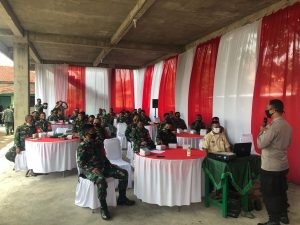 Antisipasi Pergantian Tahun, TNI-POLRI Bersama Pemkab Batang Adakan Pertemuan