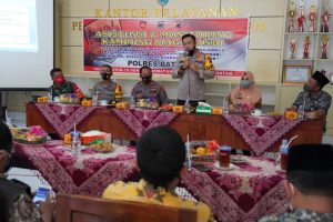 Pesan Kapolres Batang Saat Kunjungi Kampung Siaga Candi